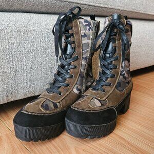 bamboo camouflage boots